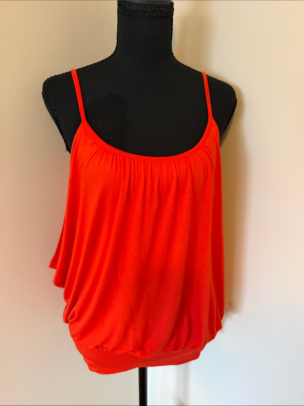 Kenar Bright Orange Swing Camisole